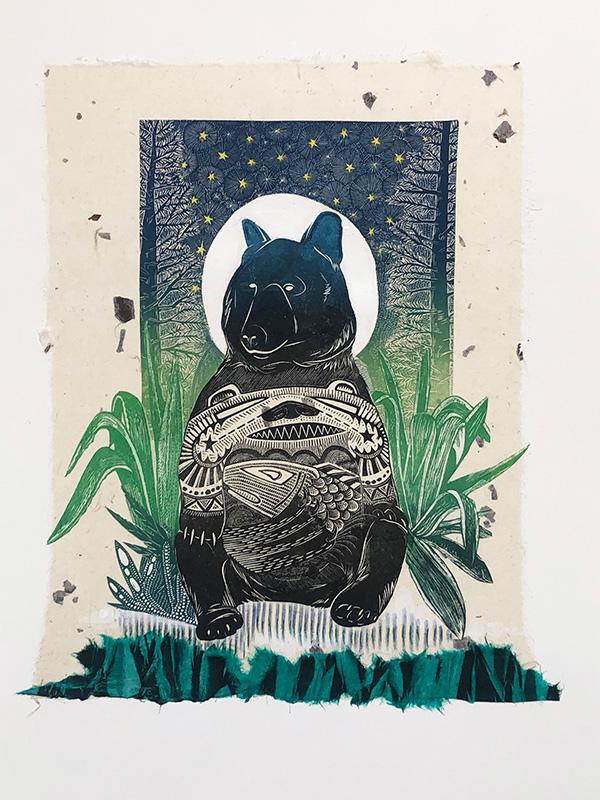 Spirit Bear with Stars