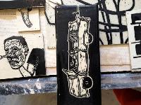 Up close in Todd's studio